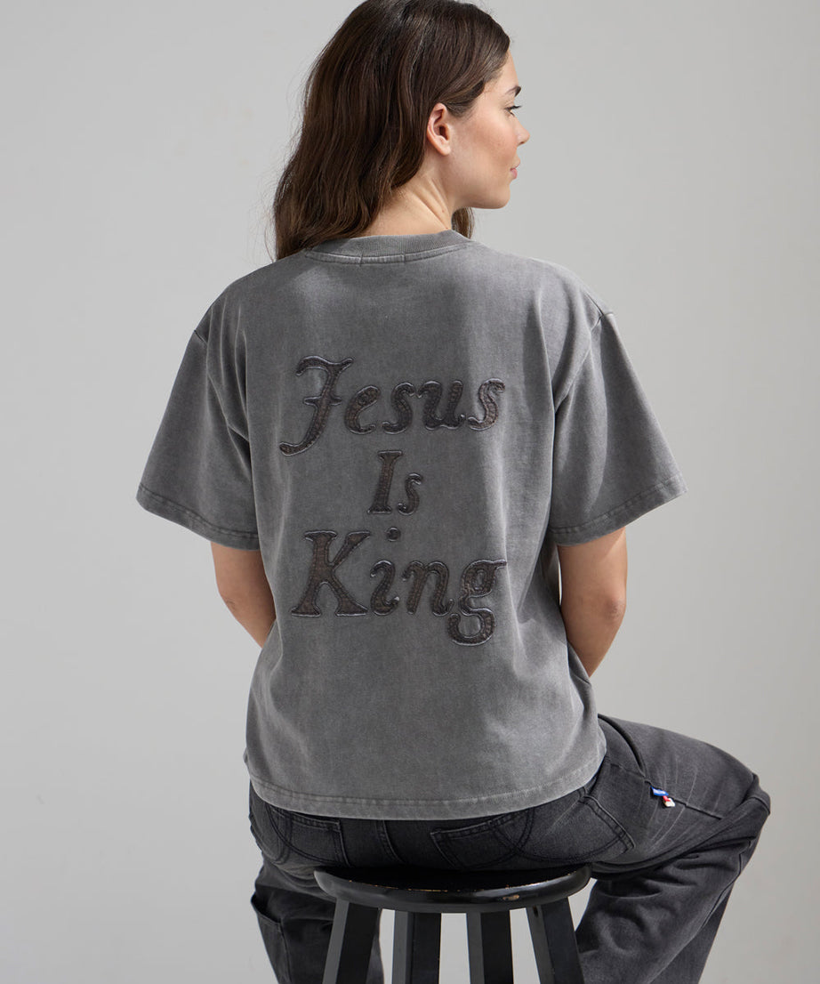 Not Sorry Jesus Is King Heavyweight Tee