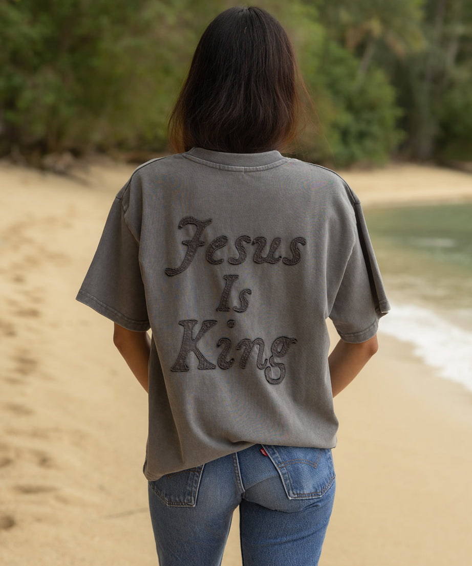 Not Sorry Jesus Is King Heavyweight Tee