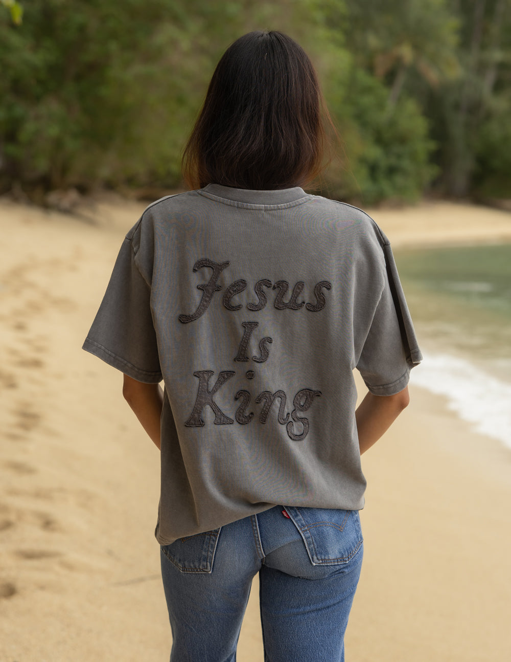 Not Sorry Jesus Is King Heavyweight Tee