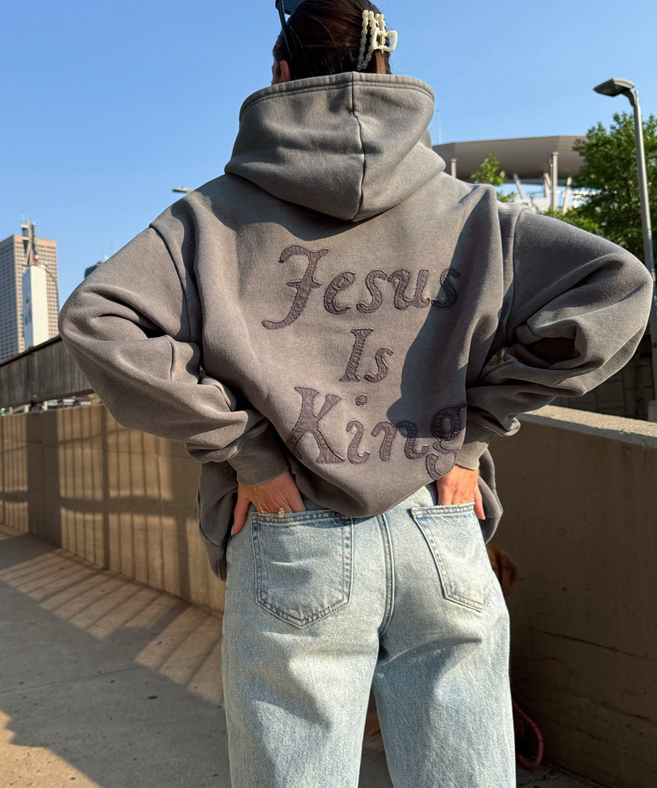 Not Sorry Jesus Is King Unisex Hoodie