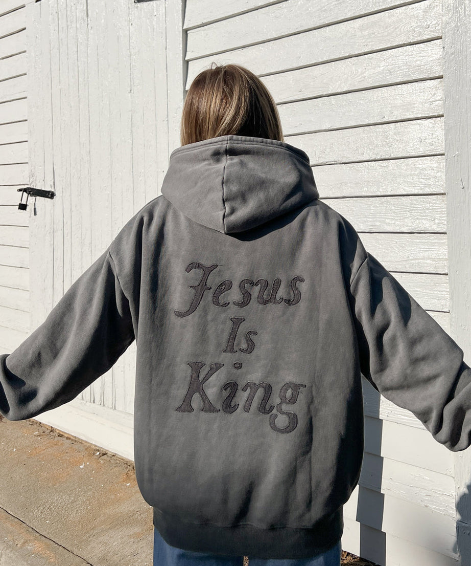 Not Sorry Jesus Is King Unisex Hoodie