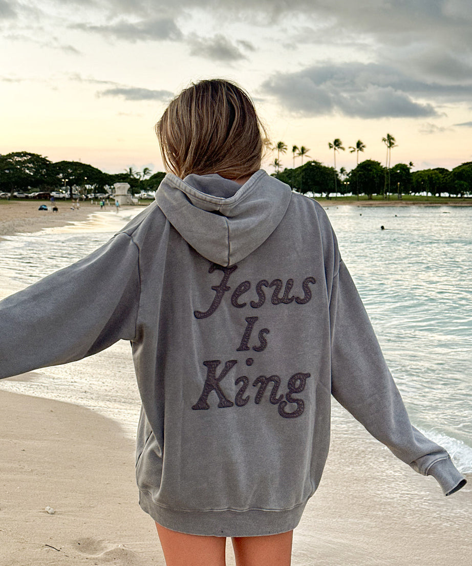 Not Sorry Jesus Is King Unisex Hoodie
