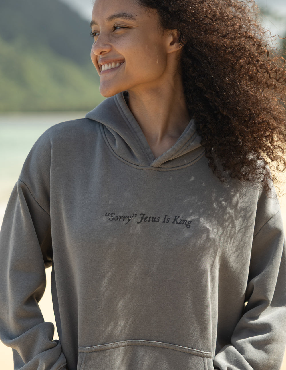 Not Sorry Jesus Is King Unisex Hoodie