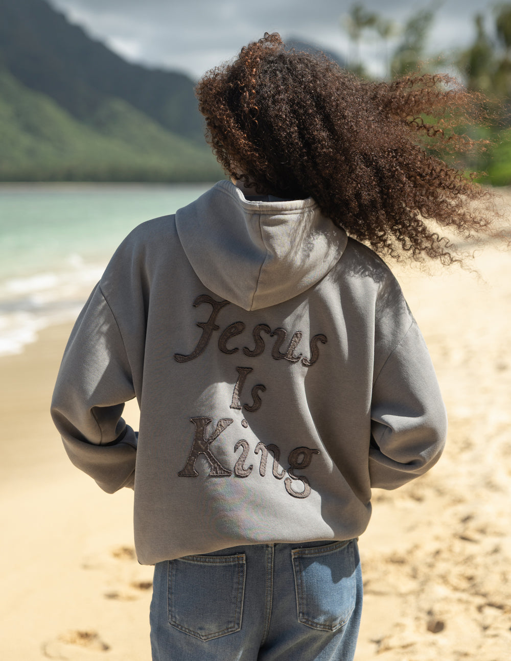 Not Sorry Jesus Is King Unisex Hoodie