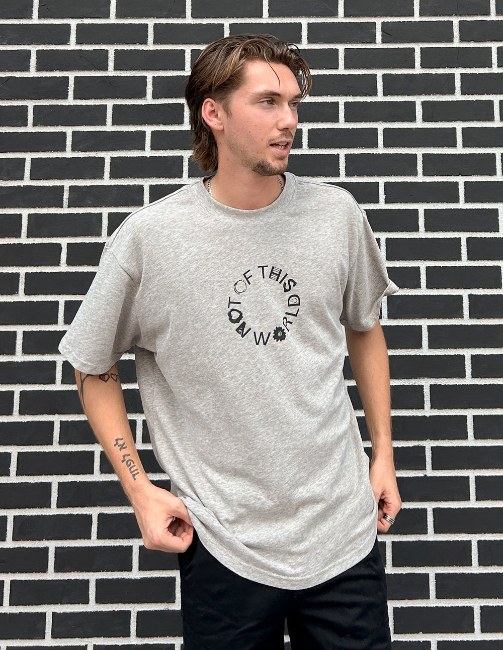 Not of This World Beige Unisex Tee