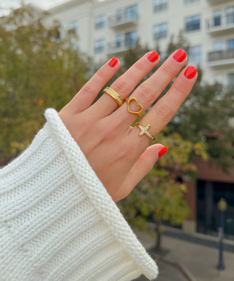 Open Heart Ring