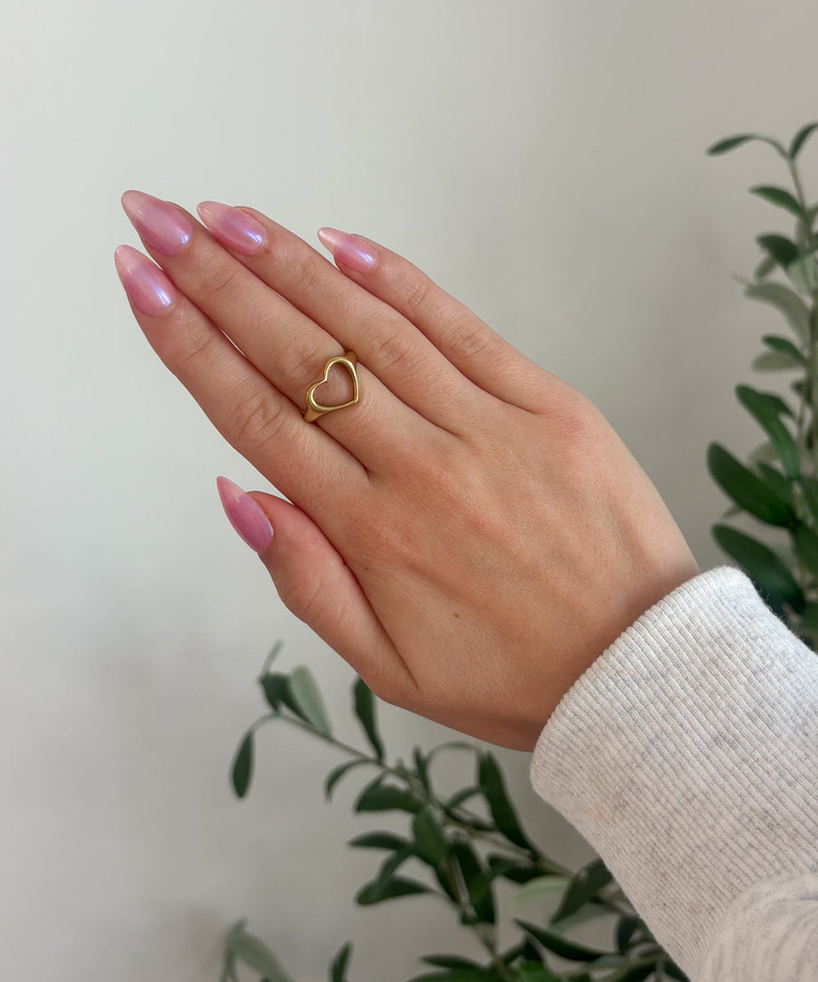 Open Heart Ring