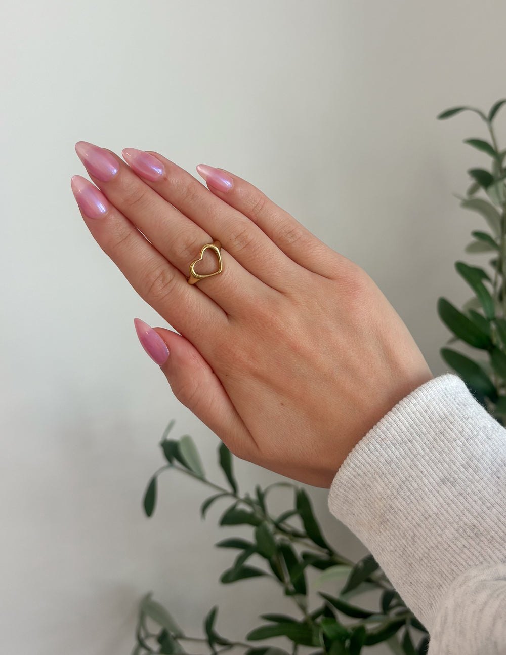 Open Heart Ring