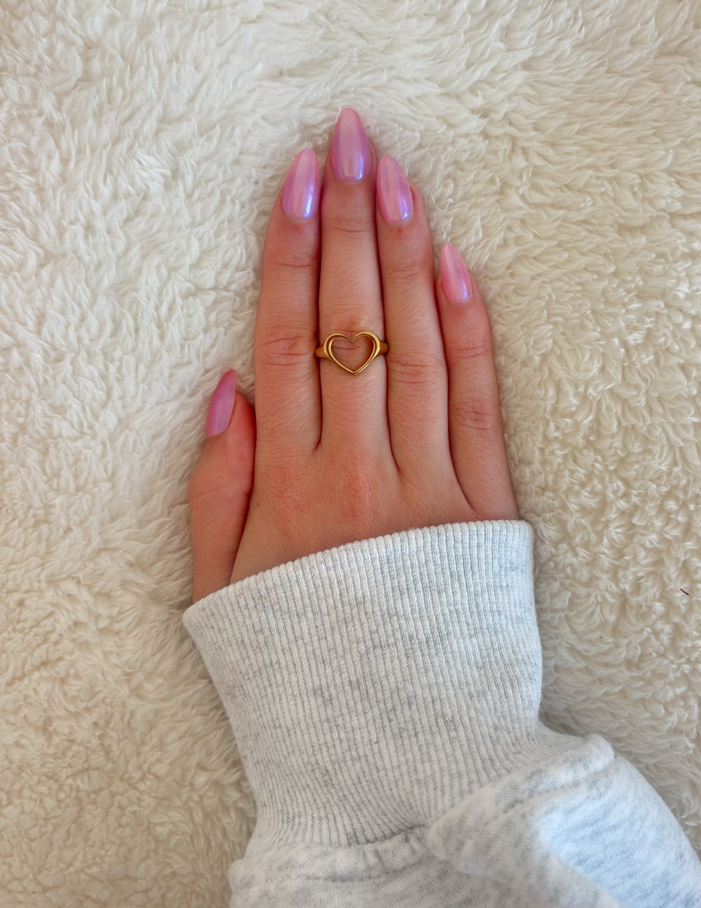 Open Heart Ring