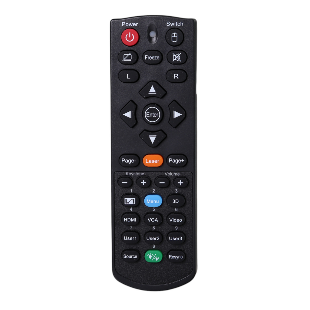 Optoma BR-5053C Projector Remote Control with Laser Pointer - BR-5053C