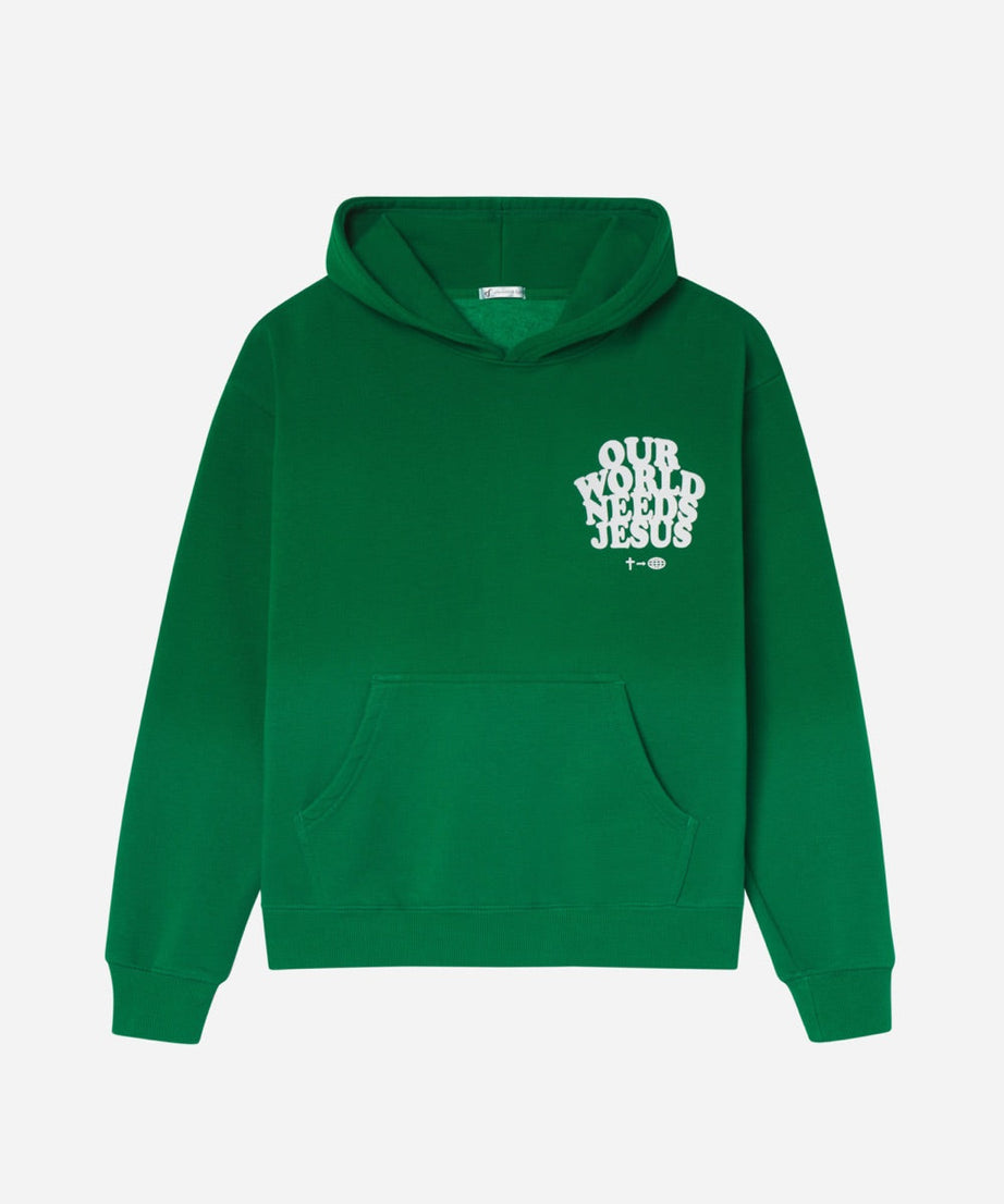Our World Needs Jesus Unisex Hoodie