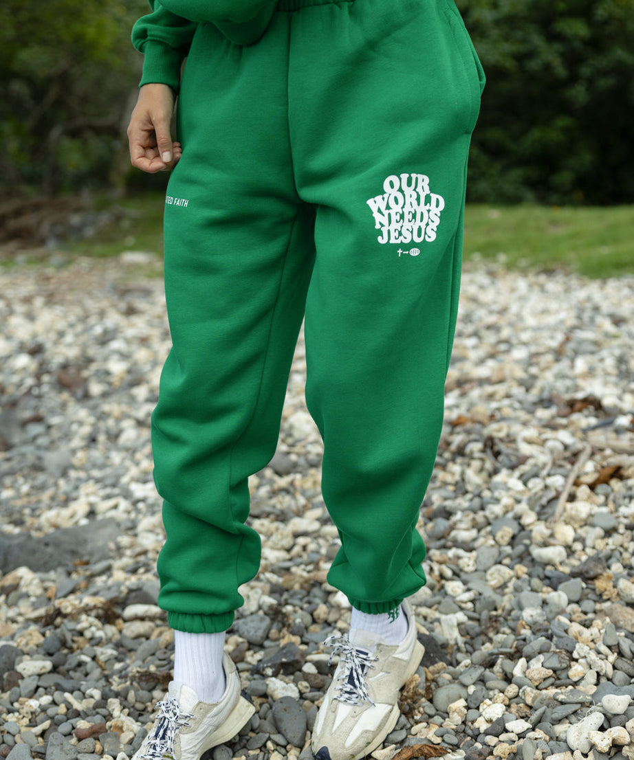 Our World Needs Jesus Unisex Sweatpant