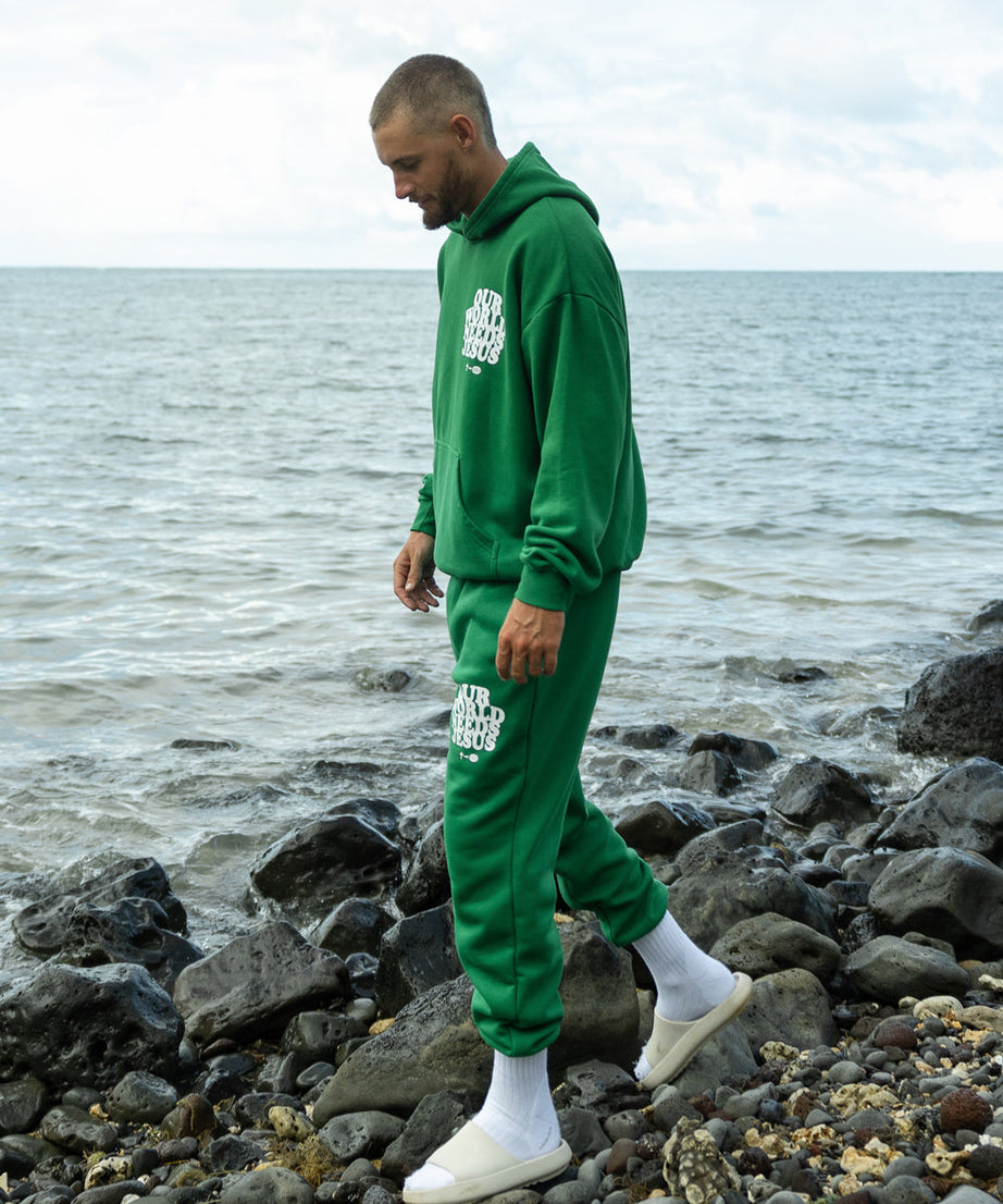 Our World Needs Jesus Unisex Sweatpant