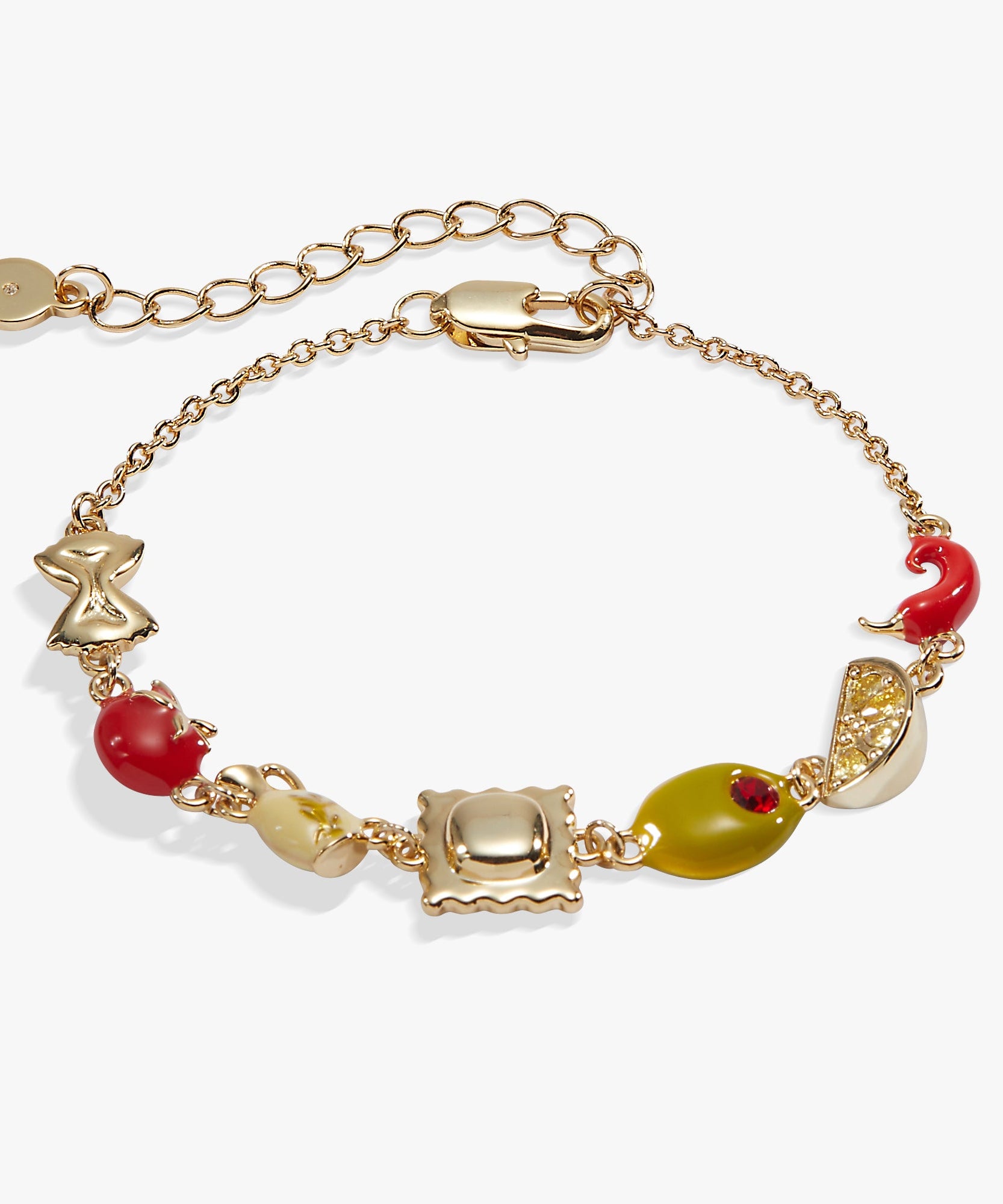 Pasta Girl Linear Bracelet