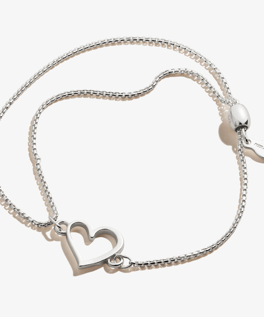 Heart Pull Chain Bracelet