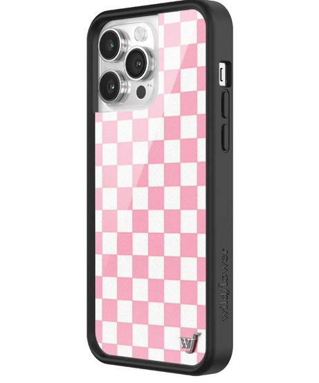 Checkers | Pink iPhone Case