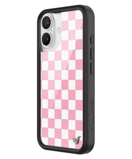 Checkers | Pink iPhone Case