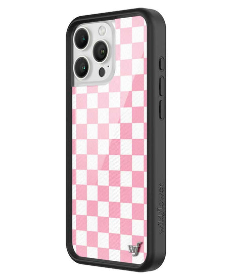 Checkers | Pink iPhone Case