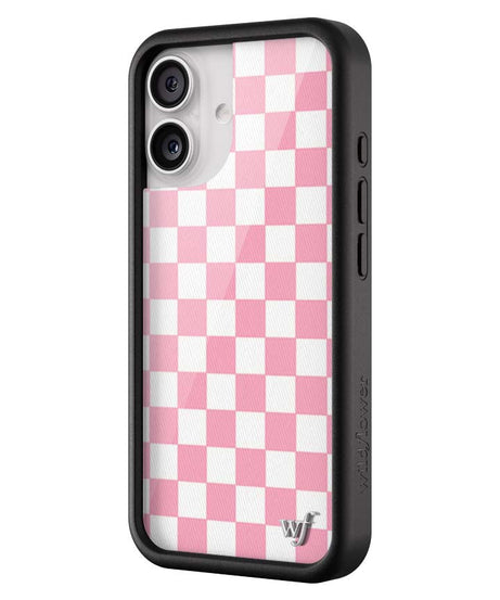 Checkers | Pink iPhone Case