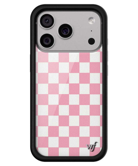 Checkers | Pink iPhone Case