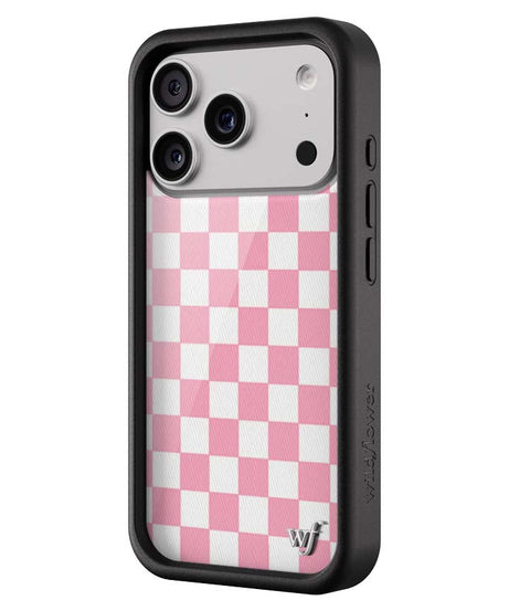 Checkers | Pink iPhone Case