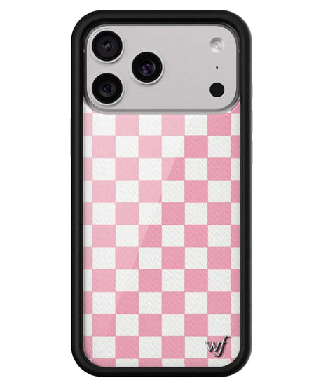 Checkers | Pink iPhone Case