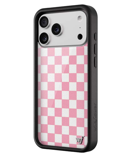 Checkers | Pink iPhone Case
