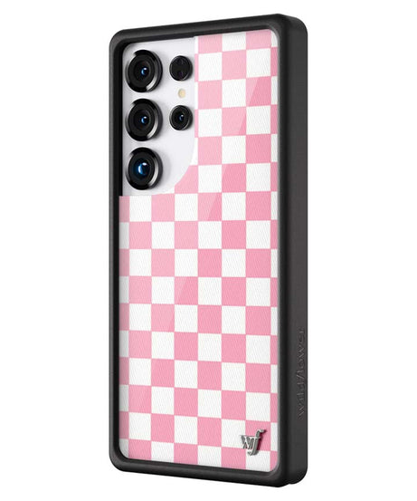 Checkers | Pink Samsung Galaxy Case