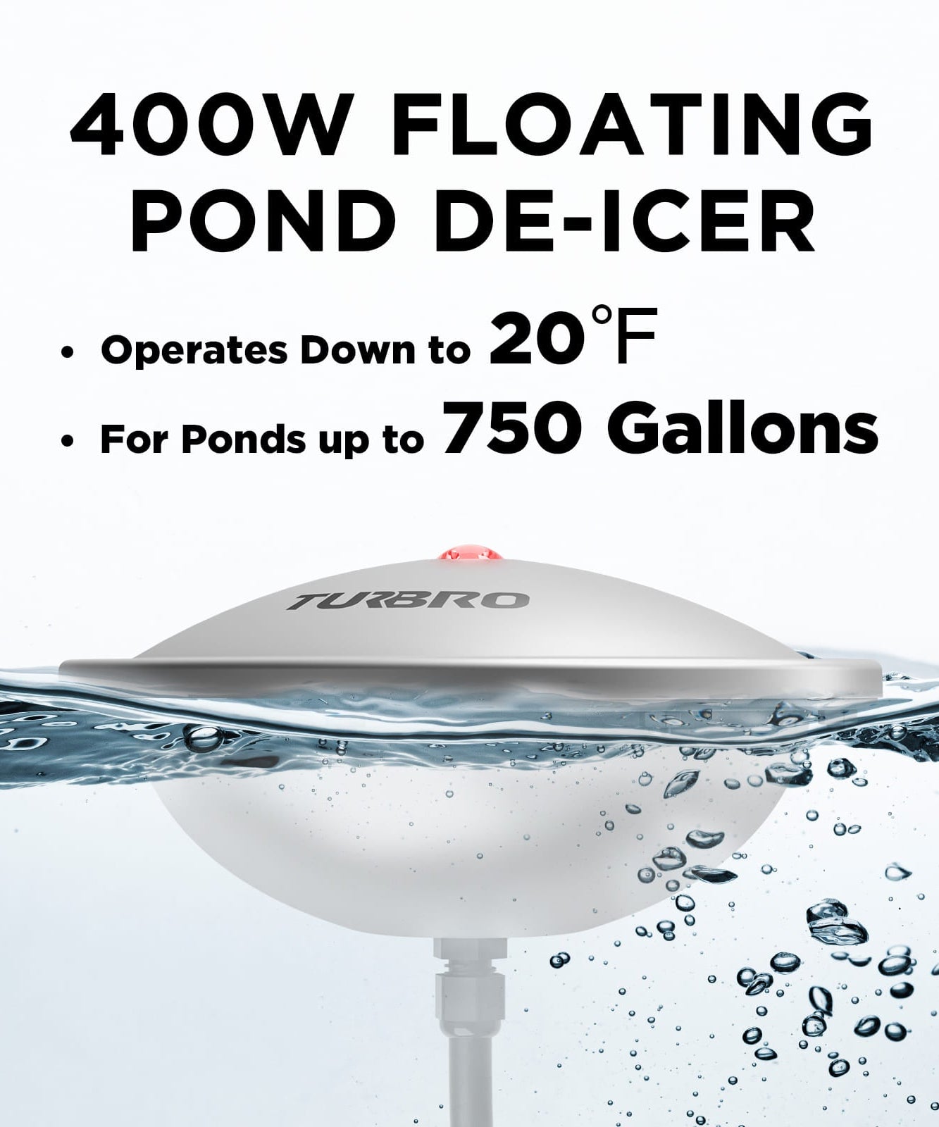 (Open Box) Neighborhood PD400A Pond Deicer