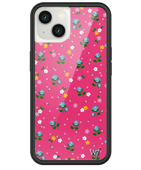 Pink Dainty Florals iPhone Case
