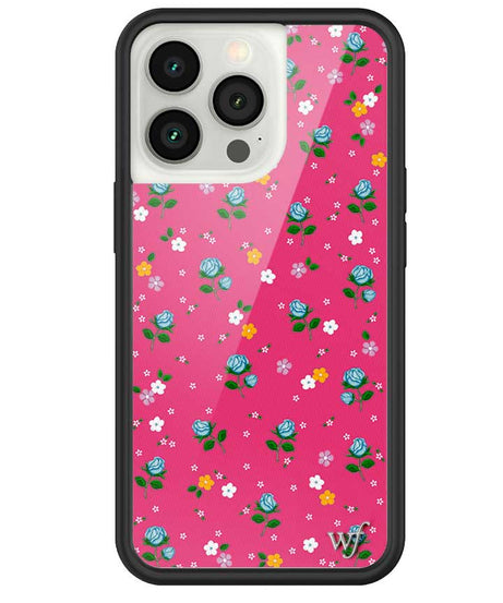 Pink Dainty Florals iPhone Case
