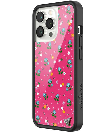 Pink Dainty Florals iPhone Case