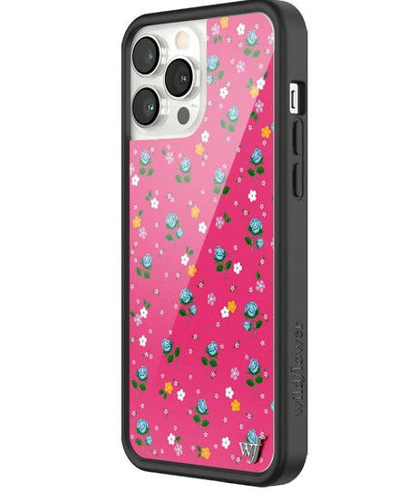 Pink Dainty Florals iPhone Case