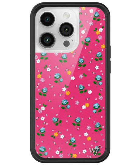 Pink Dainty Florals iPhone Case