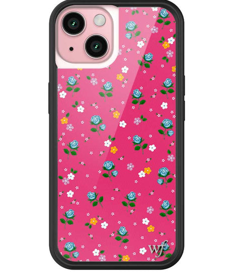 Pink Dainty Florals iPhone Case