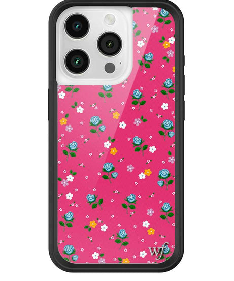 Pink Dainty Florals iPhone Case