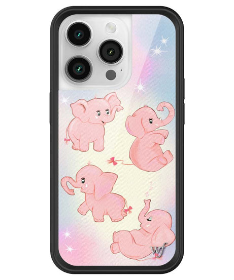 Pink Elephants iPhone Case