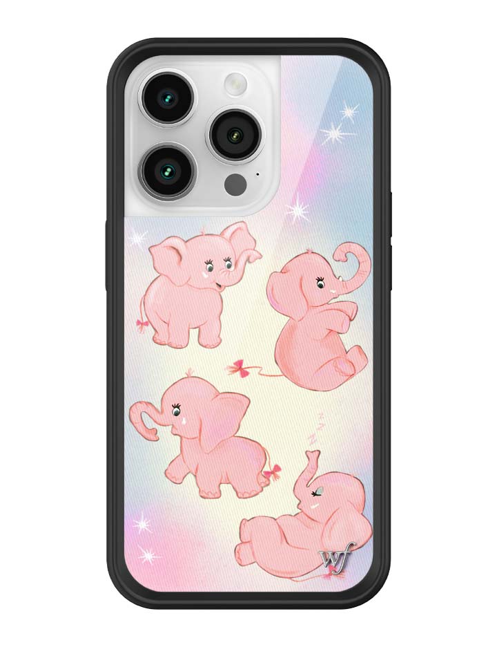 Pink Elephants iPhone Case