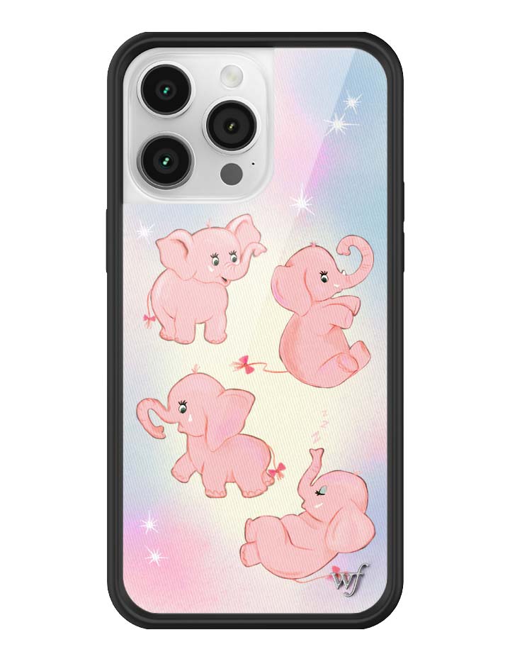 Pink Elephants iPhone Case