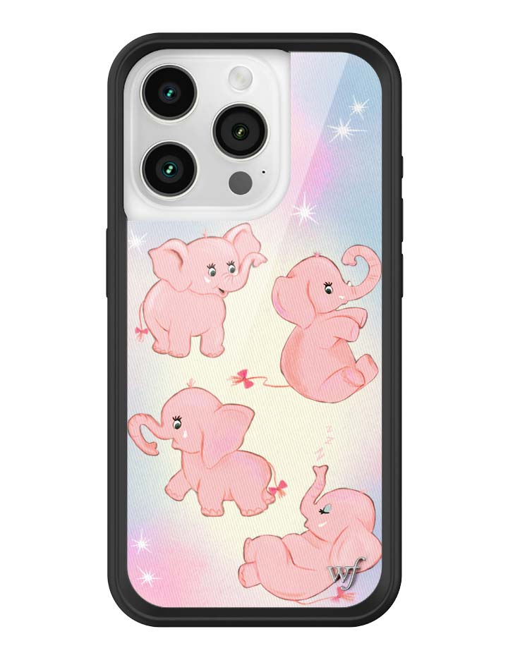 Pink Elephants iPhone Case