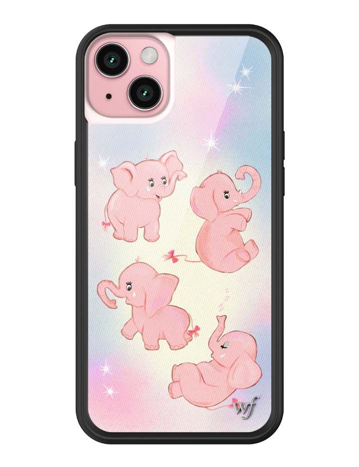 Pink Elephants iPhone Case