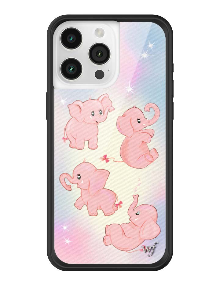 Pink Elephants iPhone Case