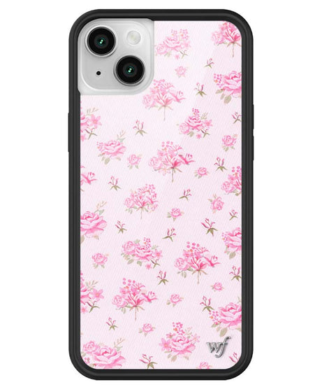 Forget Me Not Floral | Pink iPhone Case