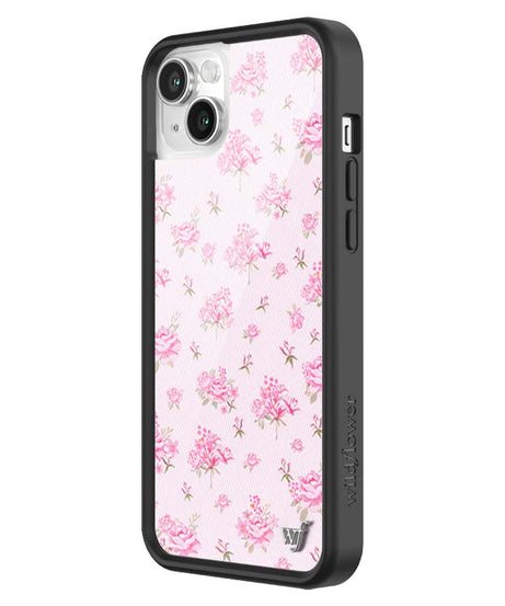 Forget Me Not Floral | Pink iPhone Case