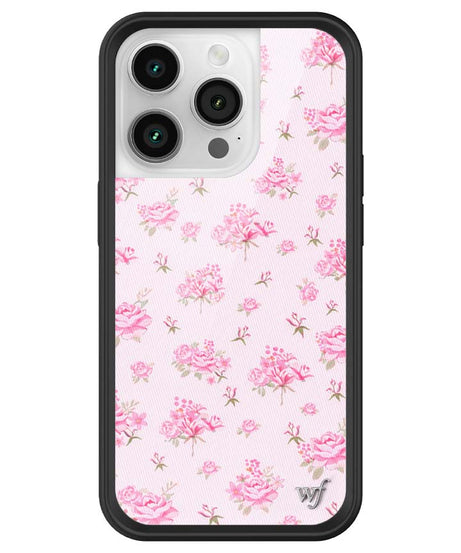 Forget Me Not Floral | Pink iPhone Case
