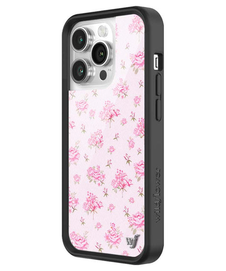 Forget Me Not Floral | Pink iPhone Case