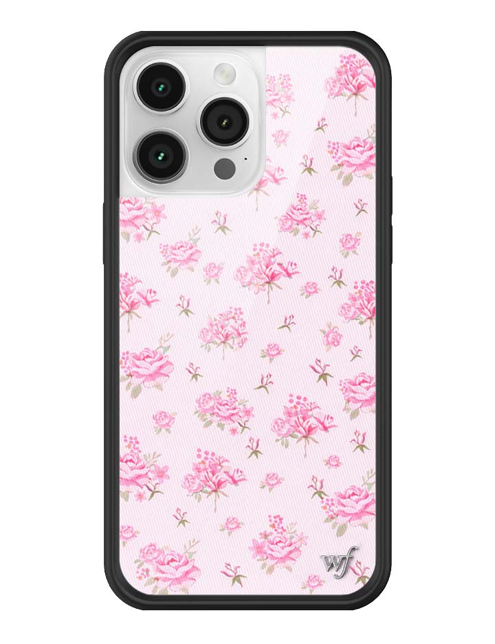 Forget Me Not Floral | Pink iPhone Case