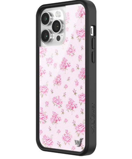 Forget Me Not Floral | Pink iPhone Case