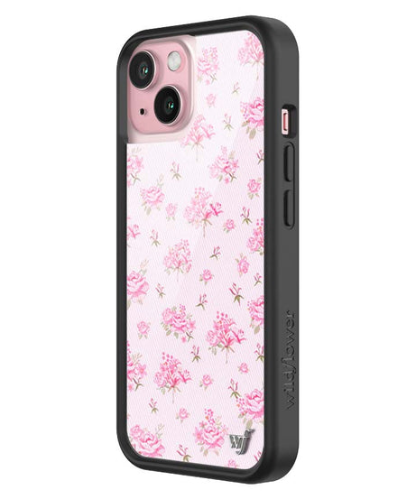 Forget Me Not Floral | Pink iPhone Case