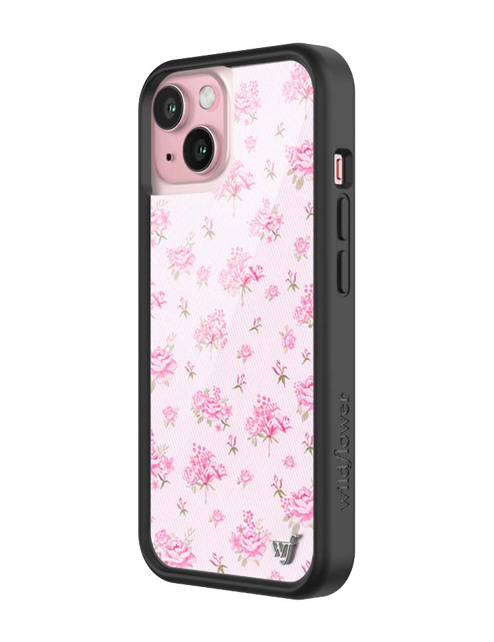 Forget Me Not Floral | Pink iPhone Case